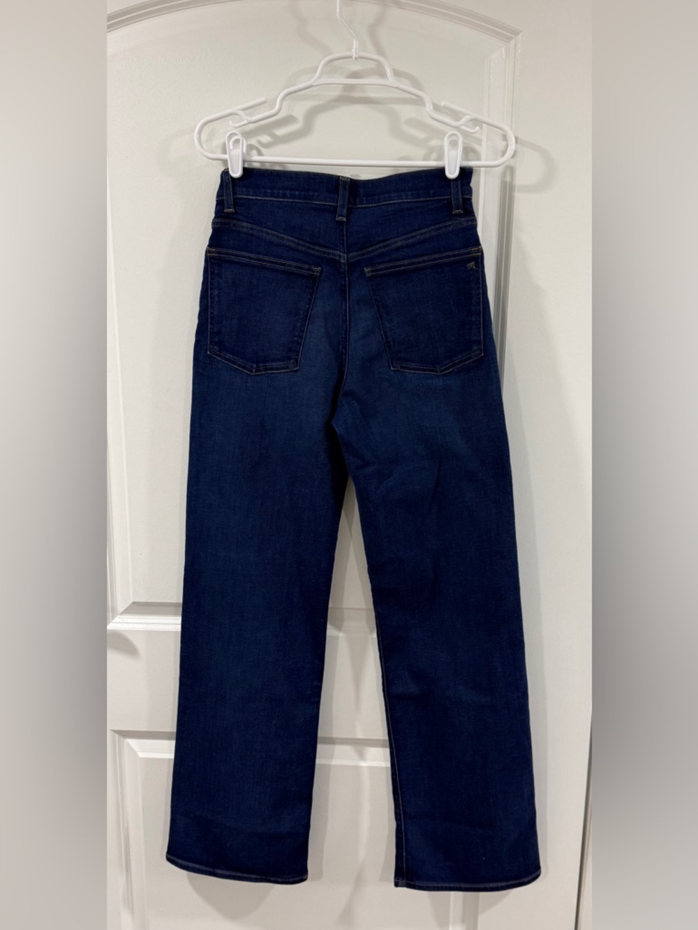 Madewell Perfect Vintage Wide Leg Jeans 27 Harvey Wash High Rise Stretch - Picture 6 of 13